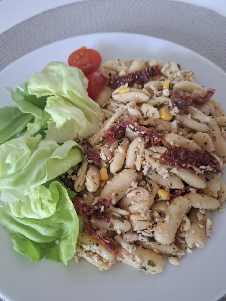 těstoviny s tofu